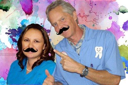 Dr. Brad and Shannon having a bit of fun!