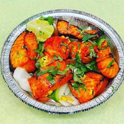 Fish Tikka Tandoori (Grilled Salmon)