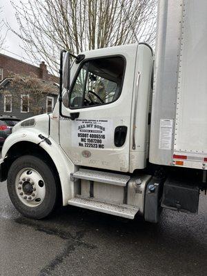 Parking in the middle of street