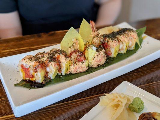 Angry dragon roll