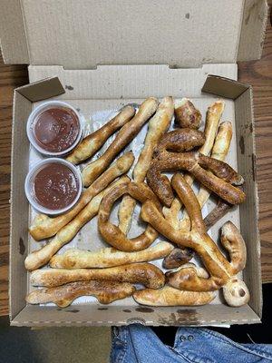 Fun shaped Breadstix!