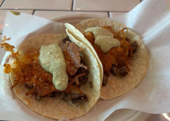 Carne Asada tacos.