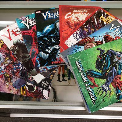 Come in to see our vast selection of ever changing comic books