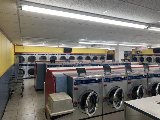 Laundromat overview.