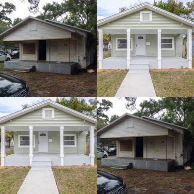 Before and after! I am a firm believer that every home has value!