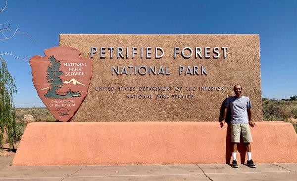 Made it to Petrified Forest National Park!