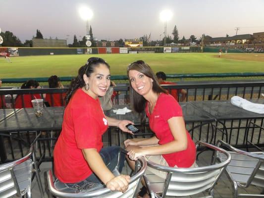 Karen and Maria always have a smile on their face.