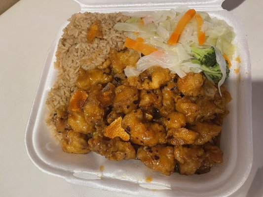 Orange chicken