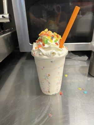 fruity pebbles shake