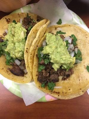 Carne Asada Tacos AKA Steak Tacos.