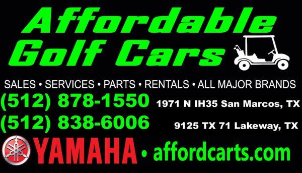 Affordable Golf Cars New Logo