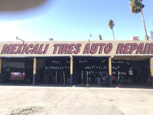 The Cleanest tire shop I ever been  Thanks Hector