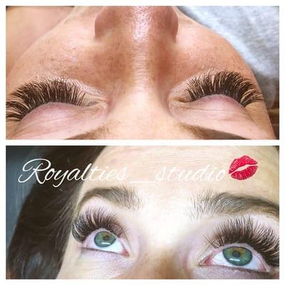 Volume lashes!