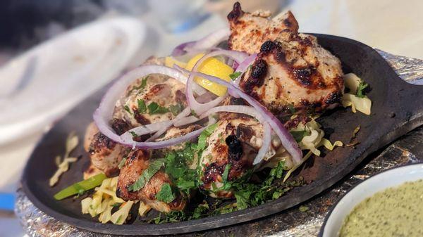 Malai chicken kabob