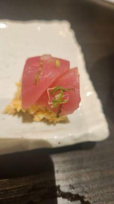 Tuna roll no rice