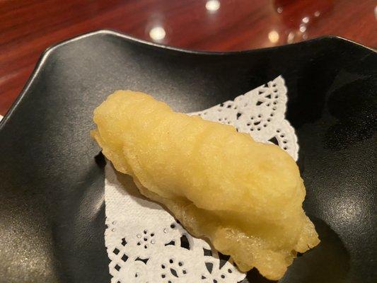 Cream cheese tempura