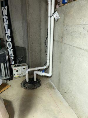 Lift Station Pump Piping