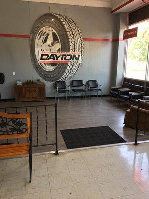 We keep a clean and comfortable lounge if you would like to wait for your vehicle!