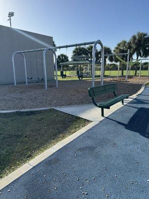 This park/playground is a short walk.