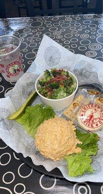 Yummy Buffalo Barclay Chicken Salad and Broccoli Salad