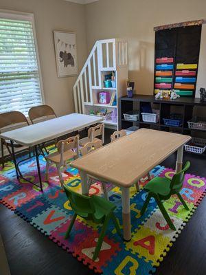 Classroom and Nap Room