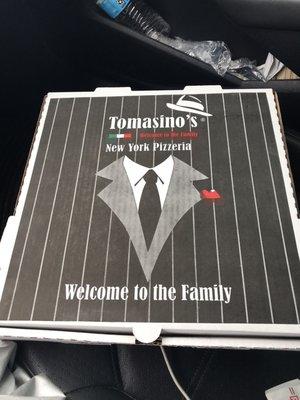 Their Pizza Box...