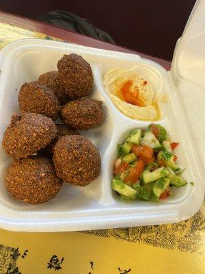 Falafel plate