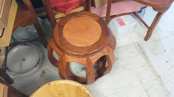 Huang Wu 黄木 stool was asking $135