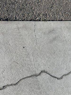 More cracks after repair