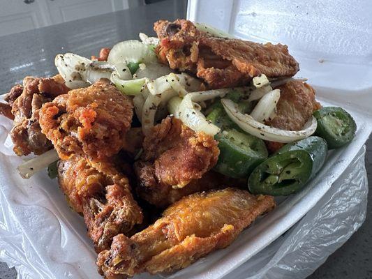 Salt and pepper wings