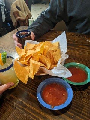 Chips, Salsa and Drinks!