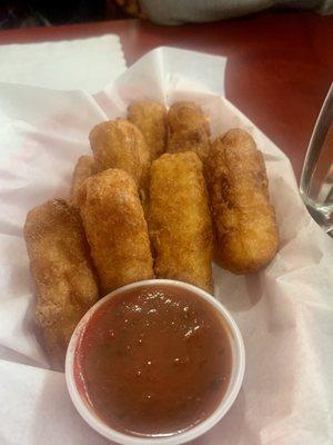 Mozzarella Sticks (8) with Marinara