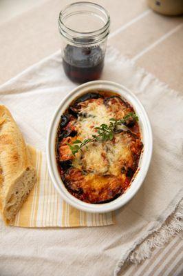 Roasted Eggplant Parmesan