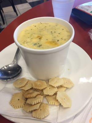 Broccoli cheddar soup