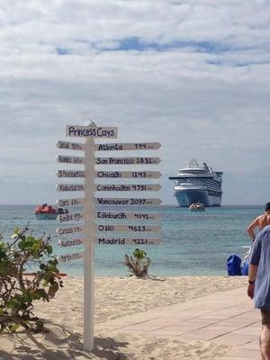 Princess Cay - Princess Cruise Line's private island