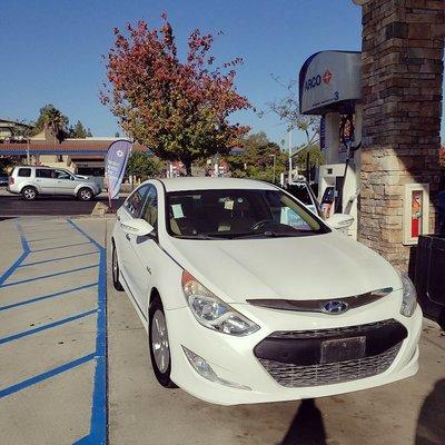 My new Hyundai sonata hybrid I purchased from Bloom Auto Sales in Escondido, CA.