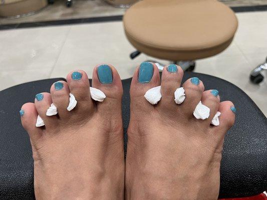 Sugar (something) pedicure