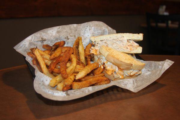 The Turkey New Yorker with our hand-cut boardwalk fries!