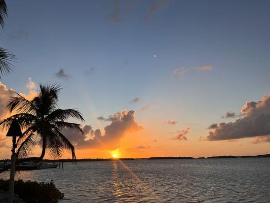 Definitely a place to come and grab a drink, and watch the sunset over the Gulf.