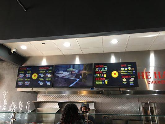 Digital Menu