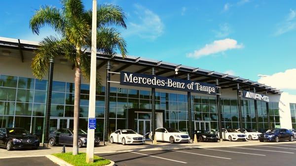 The Smart Center is located in the Mercedes-benz dealership