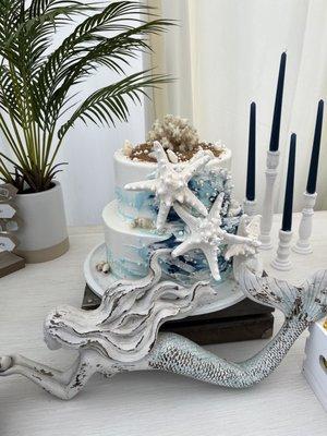 Beautiful Sea Theme Cake