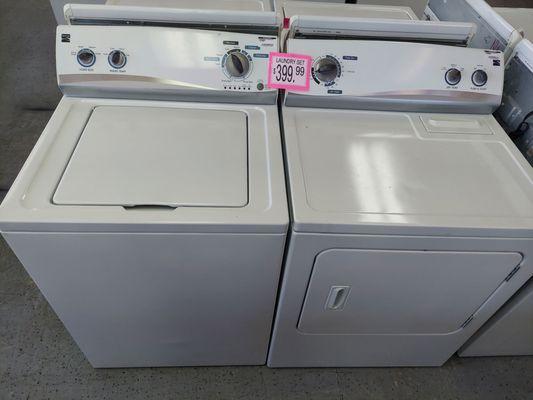 Washer and dryer set, great deal