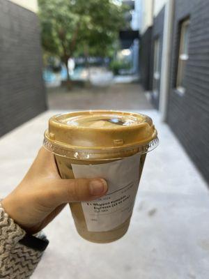 Whipped pumpkin espresso