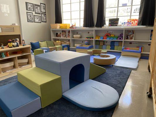 Infant classroom at First English Lutheran Child Development Center Austin Daycare