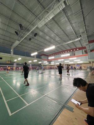 Badminton court