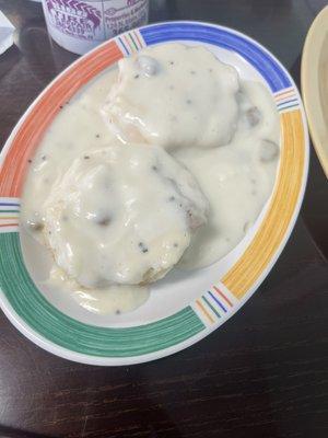 Biscuits and gravy