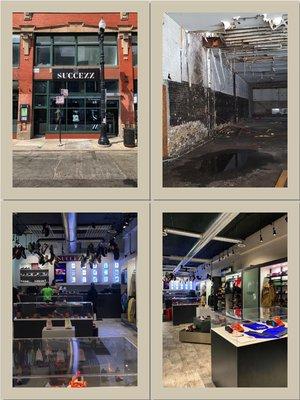 2210 S Michigan Ave. Chicago, IL 60611
 Succezz Shoes
 2,000 SF retail buildout in Chicago's South Loop neighborhood