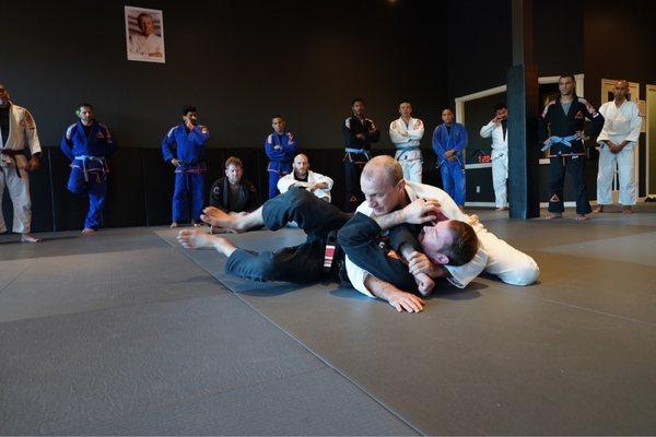 Learning Brazilian Jiu Jitsu with Rilion Gracie Academy