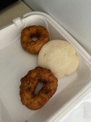 Idli and vada